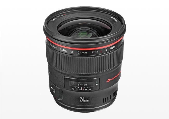 Kiralık Canon EF 24mm f/1.4L II USM Lens