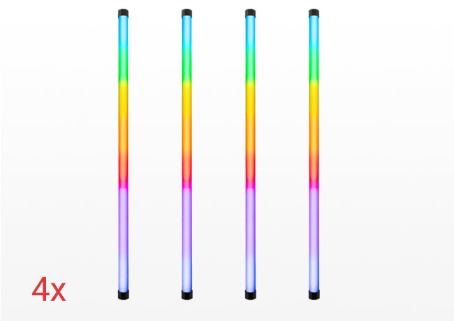 Kiralık Nanlite PavoTube II 30X RGB LED Pixel Tube Light (4x)
