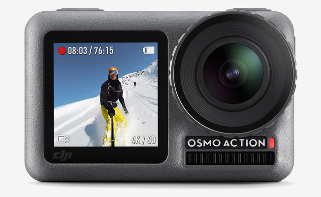 DJI Osmo Action 4K Kamera Detay