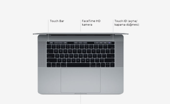 Apple MacBook Pro 15inç 2017 Detay