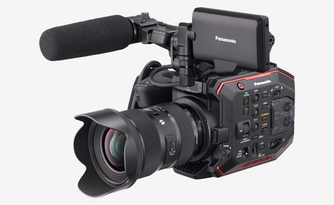 Panasonic EVA1 EF Kamera Detay