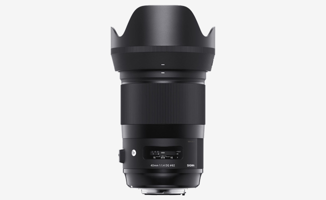 Sigma 40mm f/1.4 Art Lens (E) Detay