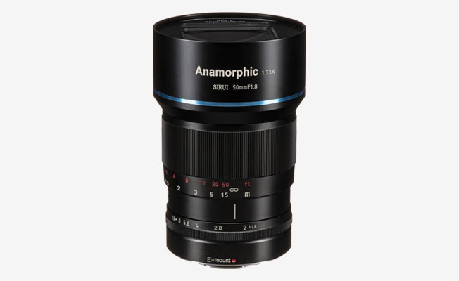 Sirui 50mm Anamorphic Lens (E) Detay