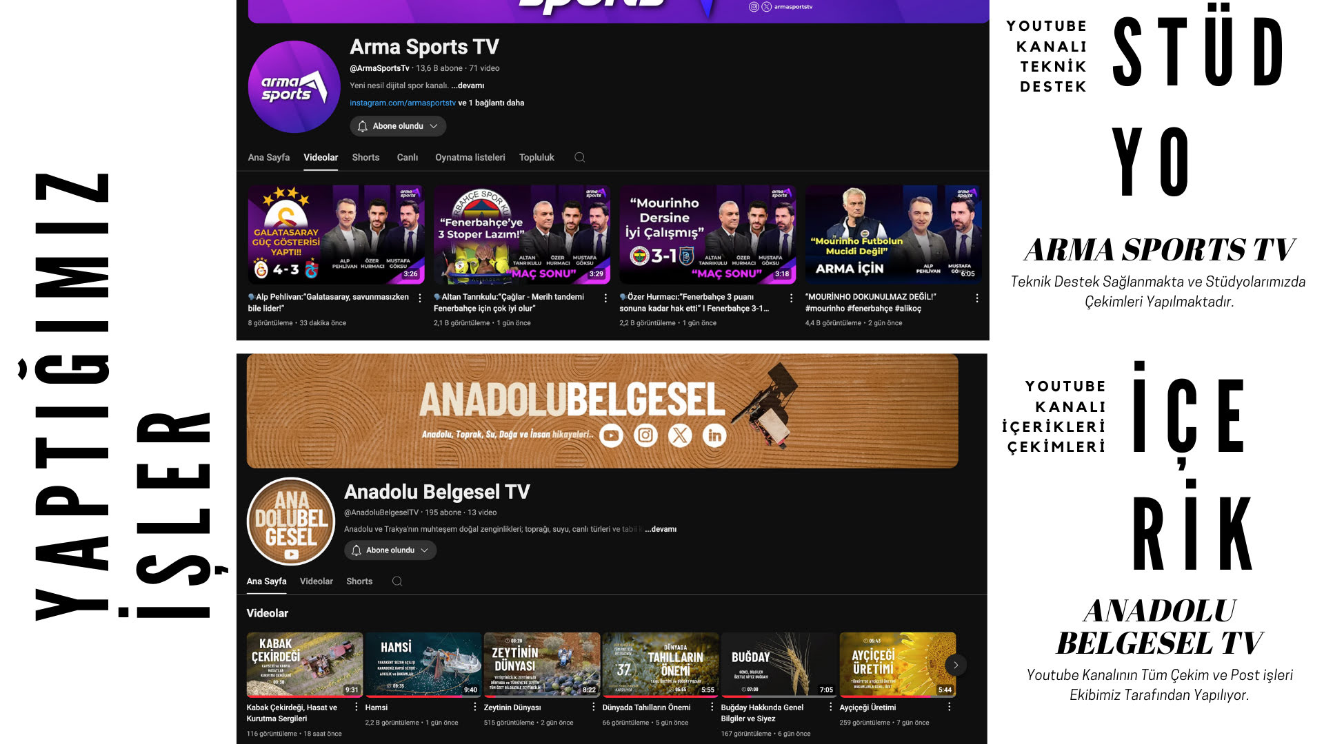 Yaptığımız İşler 1