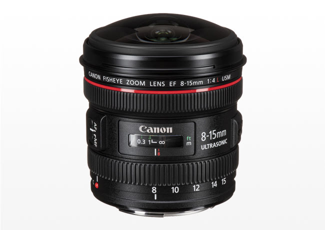 Kiralık Canon 8-15mm f/4.0 L USM Zoom Lens