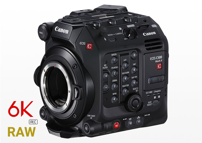 Kiralık Canon C500 Mark II 5.9K Full Frame Kamera