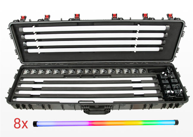 Kiralık Nanlite PavoTube II 30X RGB LED Pixel Tube Light (8x)