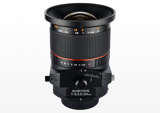 Kiralık Samyang 24mm f/3.5 ED AS UMC Tilt-Shift Lens