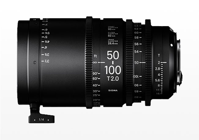 Kiralık Sigma 50-100mm T2 Cine Zoom Lens