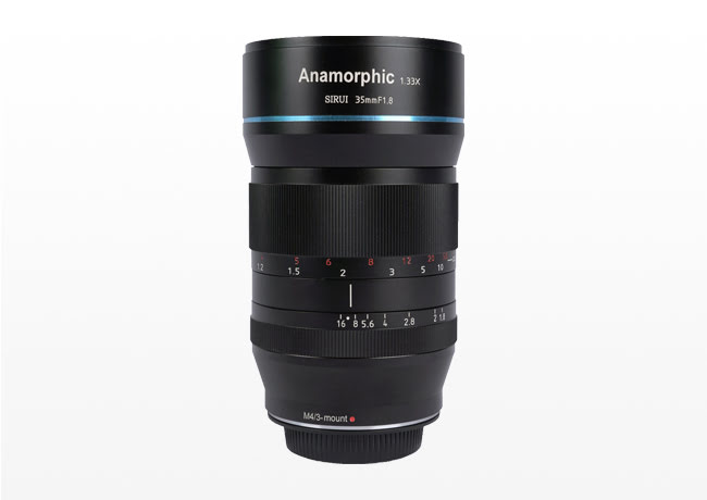 Kiralık Sirui 35mm f/1.8 Anamorphic 1.33x Lens (MFT)