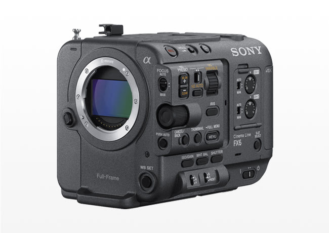 Kiralık Sony FX6 Full-Frame Cinema Camera