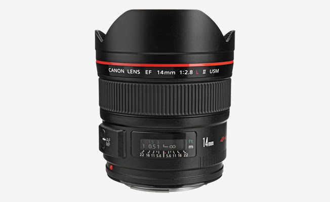 Canon EF 14mm f/2.8L II USM Lens eklendi