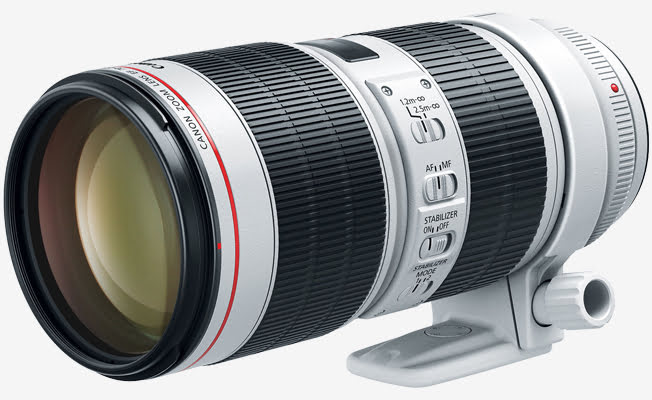 Canon 70-200 L USM III Lens Detay