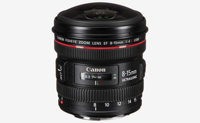 Canon 8-15mm f/4.0 Lens Detay