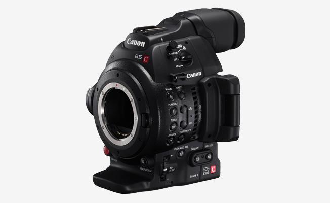 Canon C100 Mark II Kamera Detay