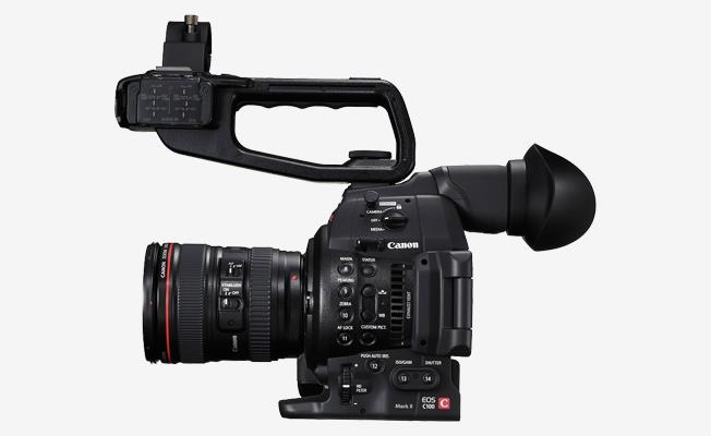Canon C100 Mark II Kamera Detay