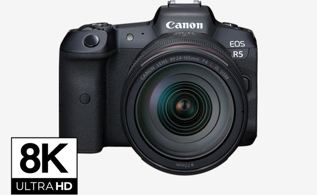 Canon EOS R5 Aynasız Kamera eklendi