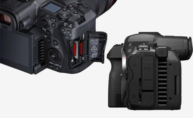Canon EOS R5 C Kamera Detay