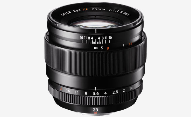 Fujifilm XF 23mm f/1.4 R Lens eklendi