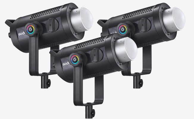 Godox SZ150R RGB 3lü LED Set Detay