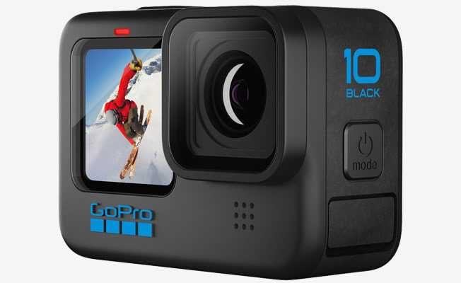 GoPro Hero 10 Black Aksiyon Kamera eklendi
