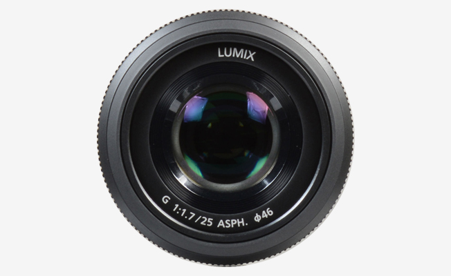 Panasonic Lumix G 25mm f/1.7 L Detay