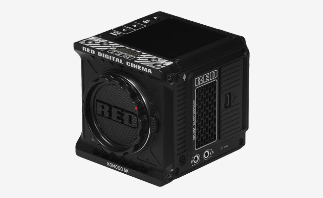 Red Komodo 6K Dijital Sinema Kamerası eklendi