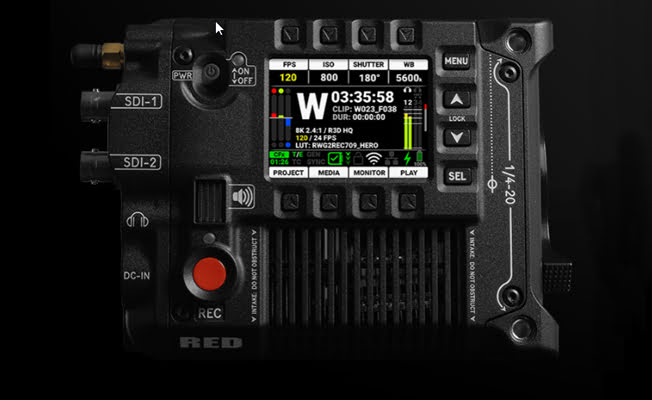 Red V-Raptor 8K Kamera Detay
