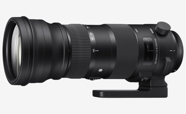 Sigma 150-600mm f/5-6.3 DG OS HSM Sports Lens eklendi