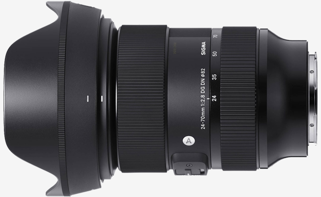 Sigma 24-70mm f/2.8 DG DN Art Lens (E) eklendi