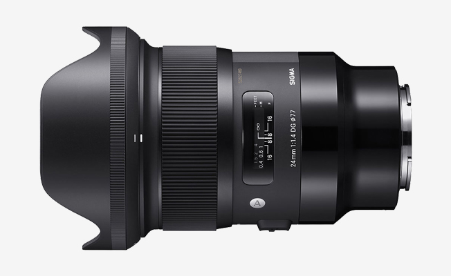 Sigma 24mm f/1.4 Art Lens (E) Detay