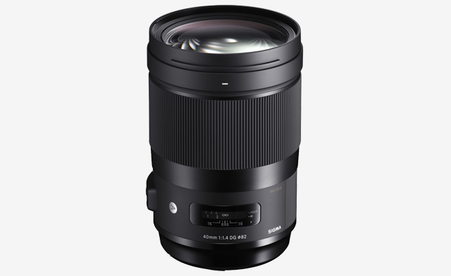 Sigma 40mm f/1.4 Art Lens (E) Detay