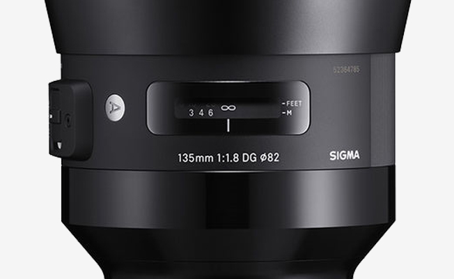 Sigma 135mm f/1.8 Art Lens (E) Detay