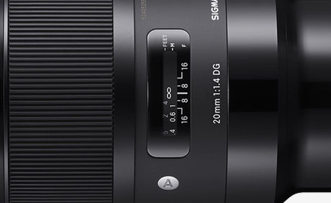 Sigma 20mm f/1.4 Art Lens (E) Detay