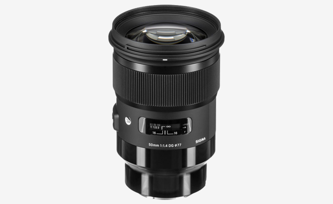 Sigma 50mm f/1.4 DG HSM Art Lens eklendi