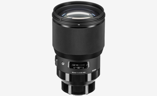 Sigma 85mm f/1.4 DG HSM Art Lens eklendi