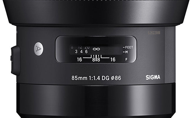 Sigma 85mm f/1.4 Art Lens (E) Detay