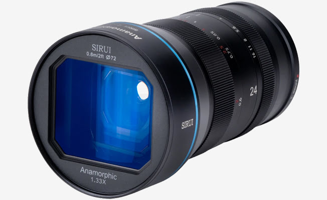 Sirui 24mm Anamorphic Lens (E) Detay