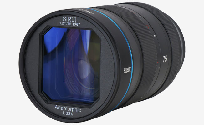 Sirui 75mm Anamorphic Lens (E) Detay