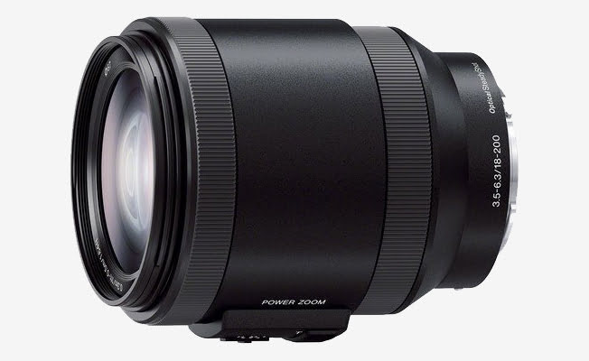Sony E mount 18-200mm Motorlu Lens eklendi