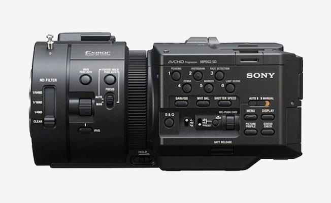 Sony Nex FS700 Kamera Detay