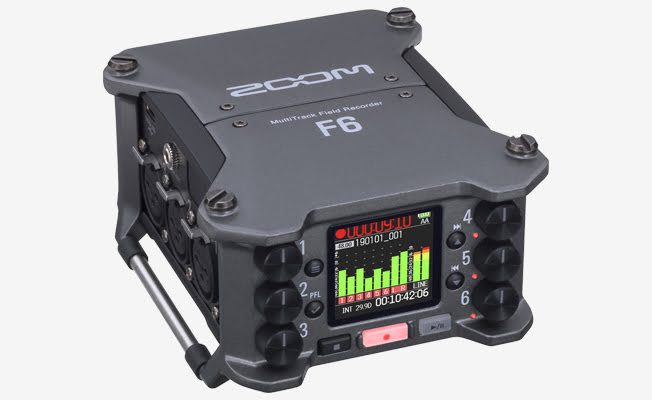 Zoom F6 6 Kanal Ses Kayıtçısı Detay