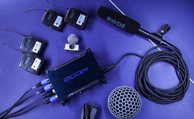 Zoom F8 8 Kanallı Ses Kayıtçıs Detay