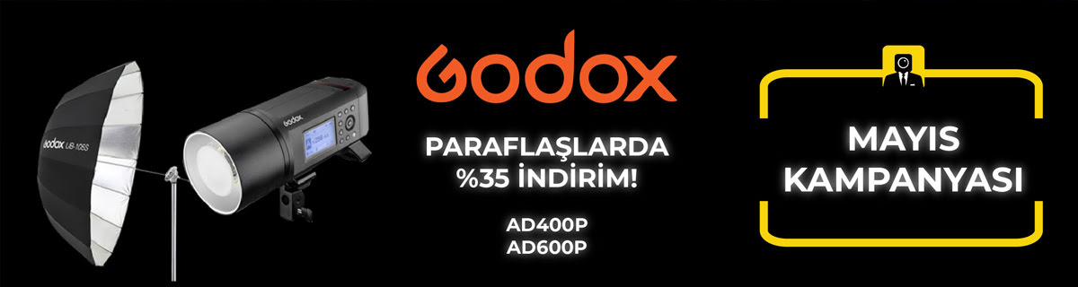 Kiralık Godox Paraflaş kampanyası